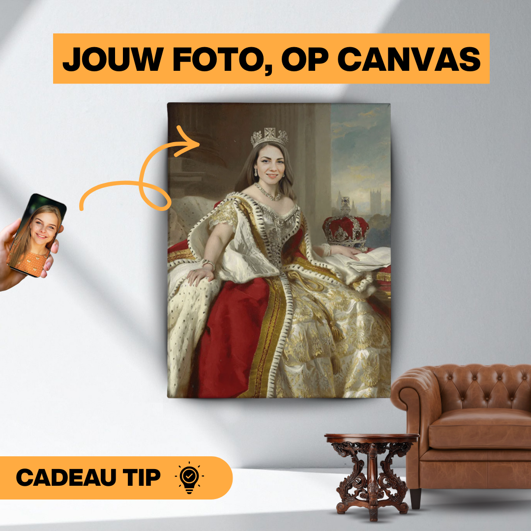 Queen Victoria (II) - Custom Canvas