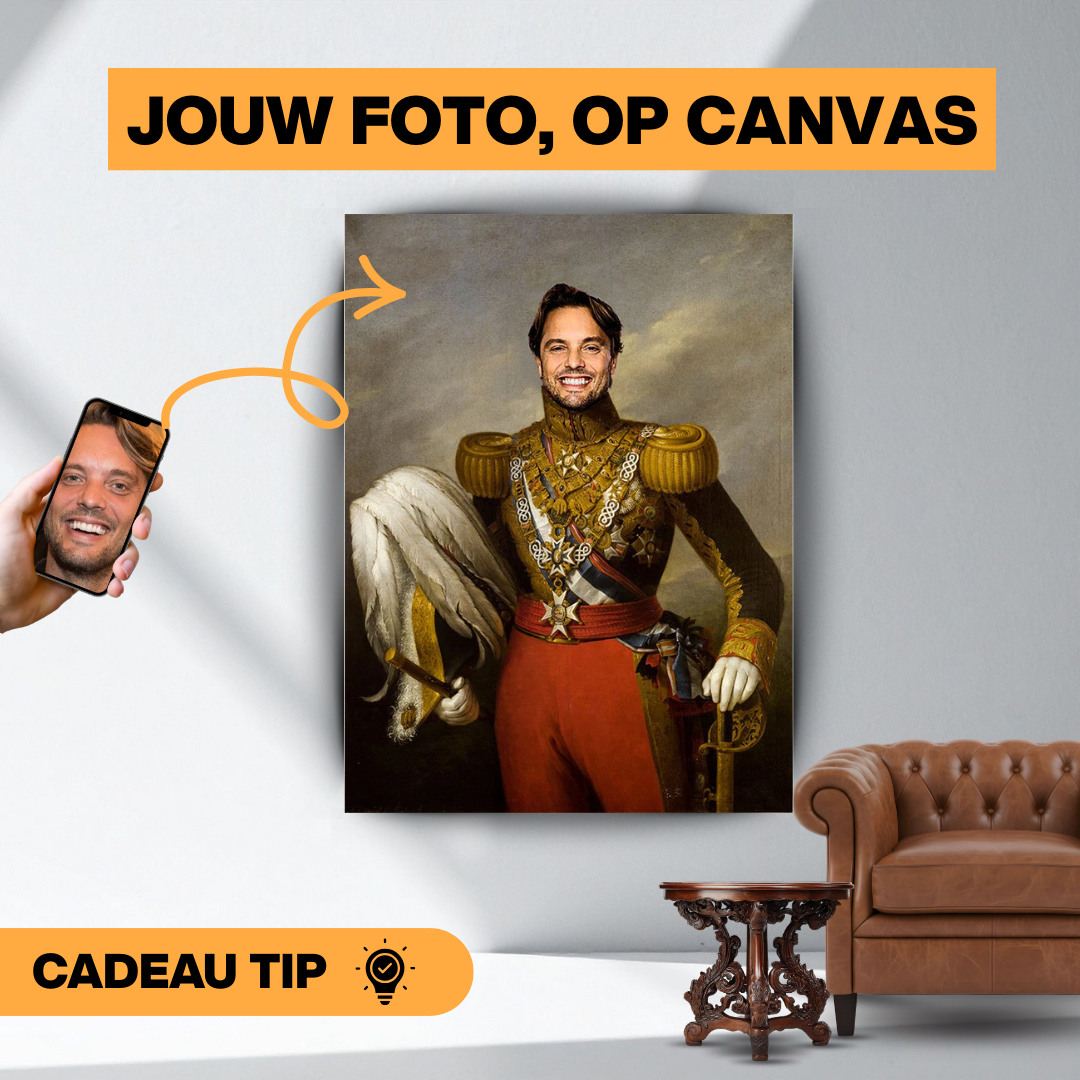 Generaal Baldomero Espartero - Custom Canvas