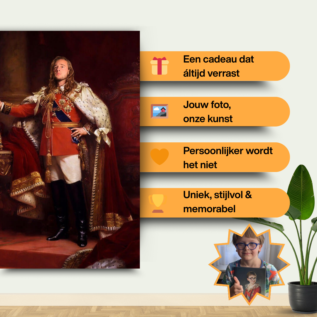 King Edward VII - Custom Canvas