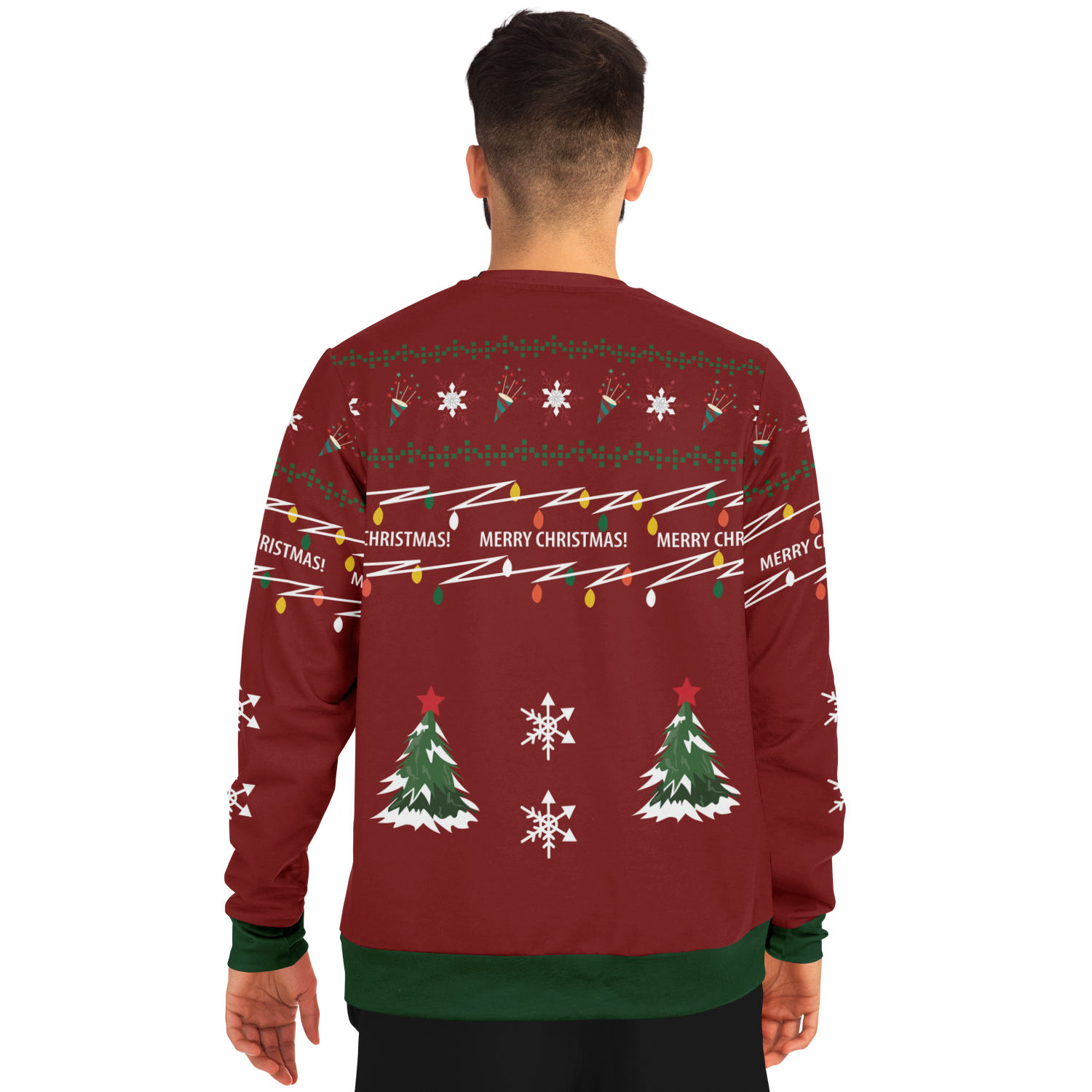 Ugly Christmas Sweater Kerstman (Rood Man)
