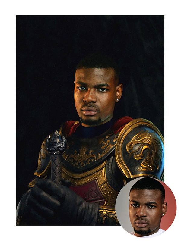 Royal Knight - lienzo personalizado