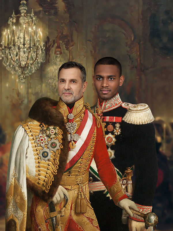 Los 2 reyes - personalizado deken