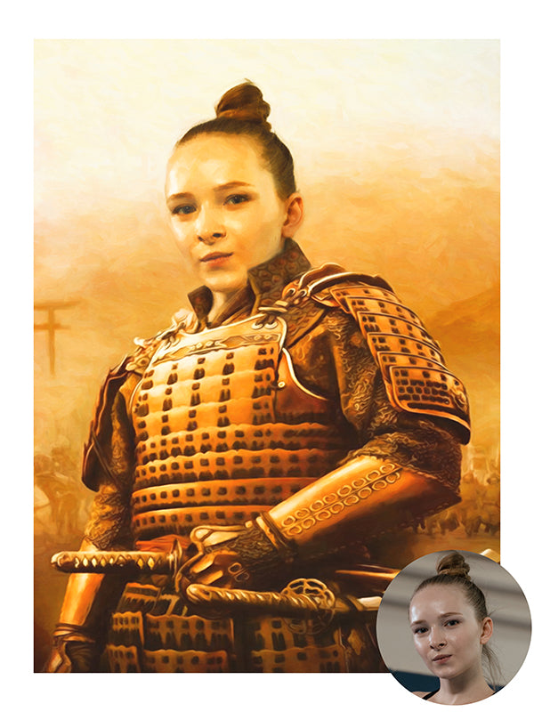 Samurai Krijger - manta personalizada