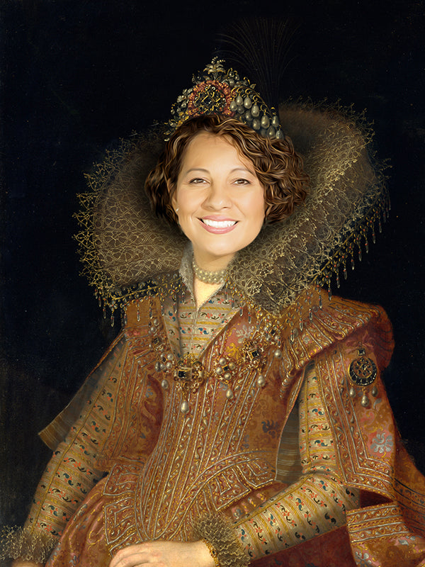 Koningin Margarita - Custom Canvas