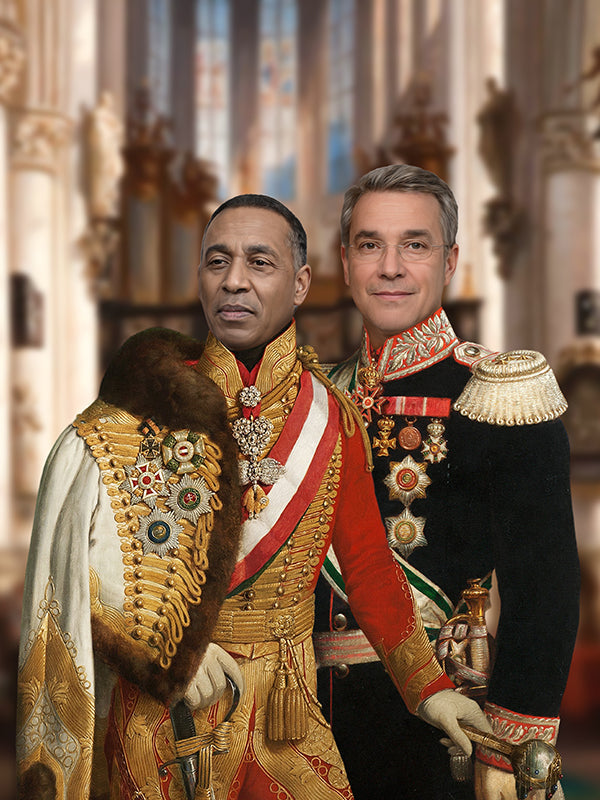 Les 2 princes - Affiche personnalisée