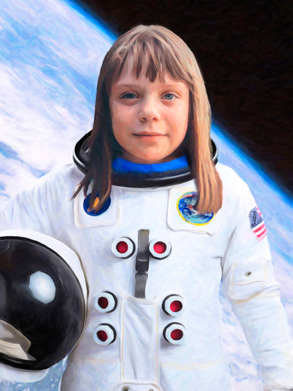 El astronauta - lienzo personalizado