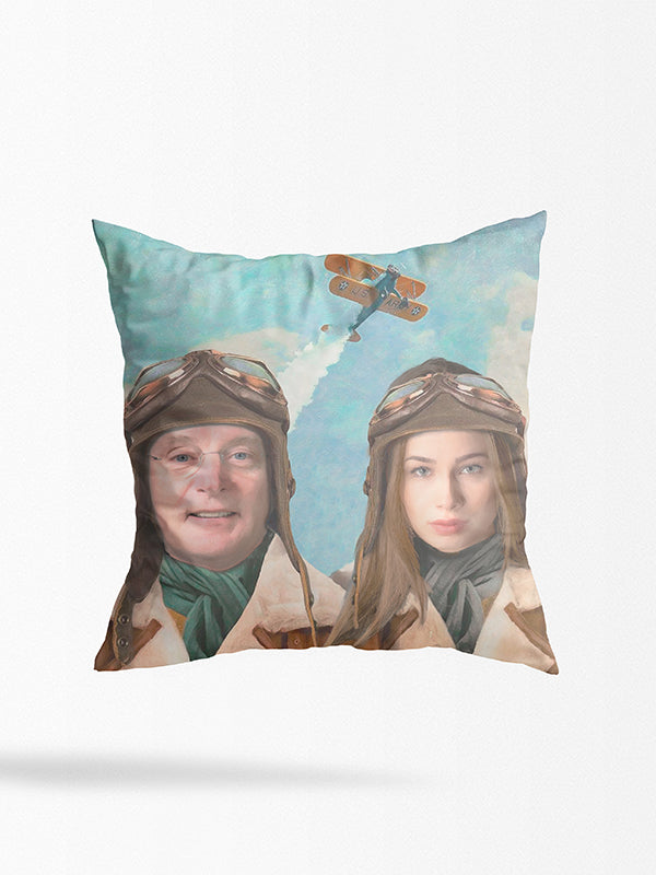 El dúo de aviador - besos personalizados