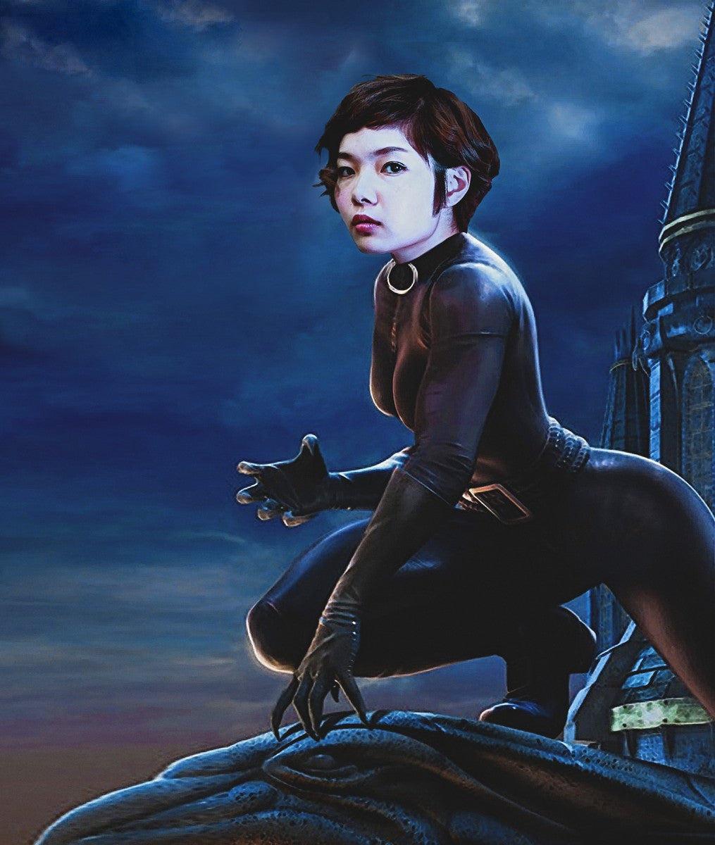 Gato humano - mok personalizado