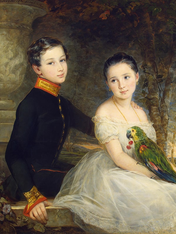 Portrait pour enfants de Christina Robinson - Toile personnalisée