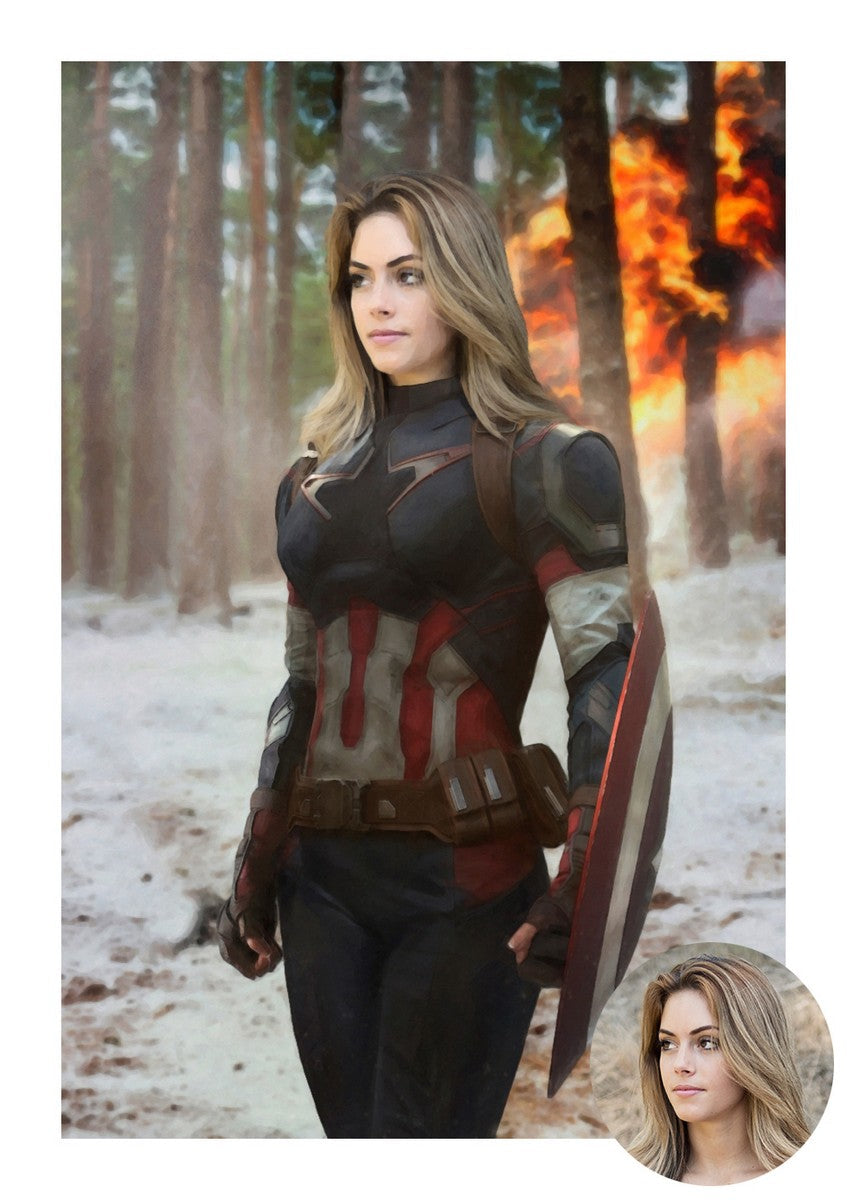 Capitán femenina - Custom Deken