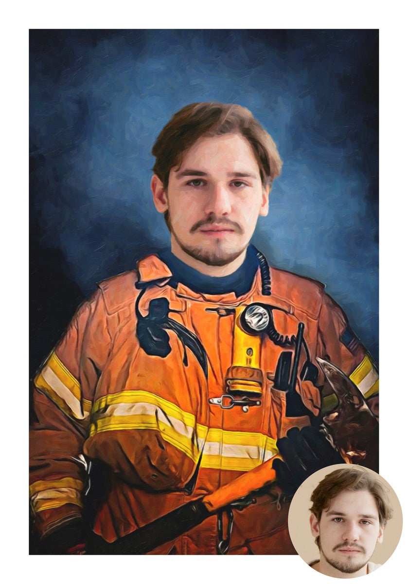 La brigada de fuego - póster personalizado