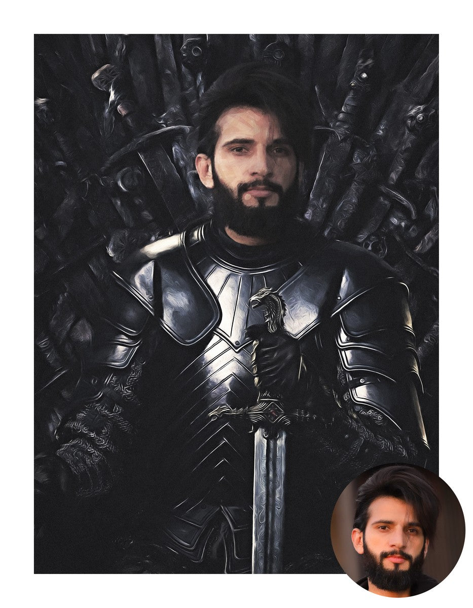 Trono de hierro: cartel personalizado