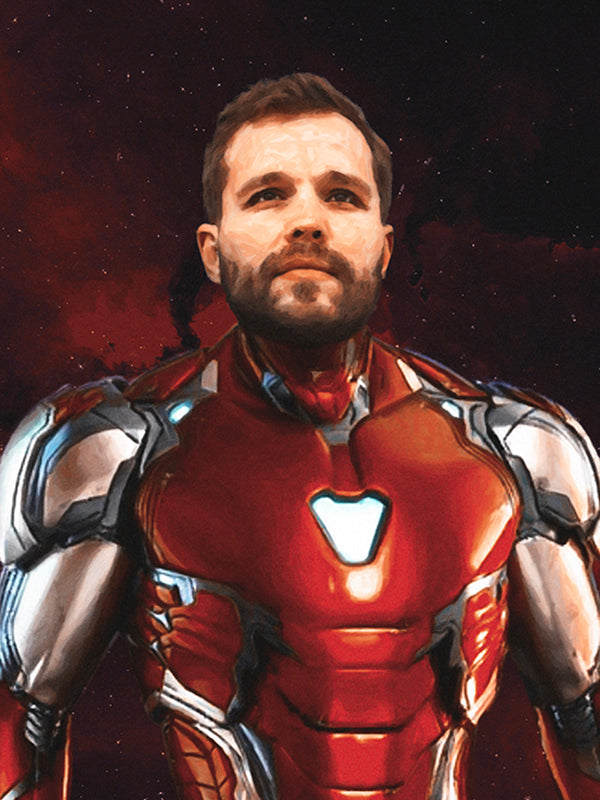 Iron Human 2 - lienzo personalizado