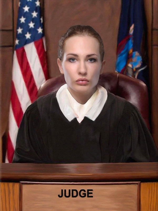 Juez - Cartel personalizado