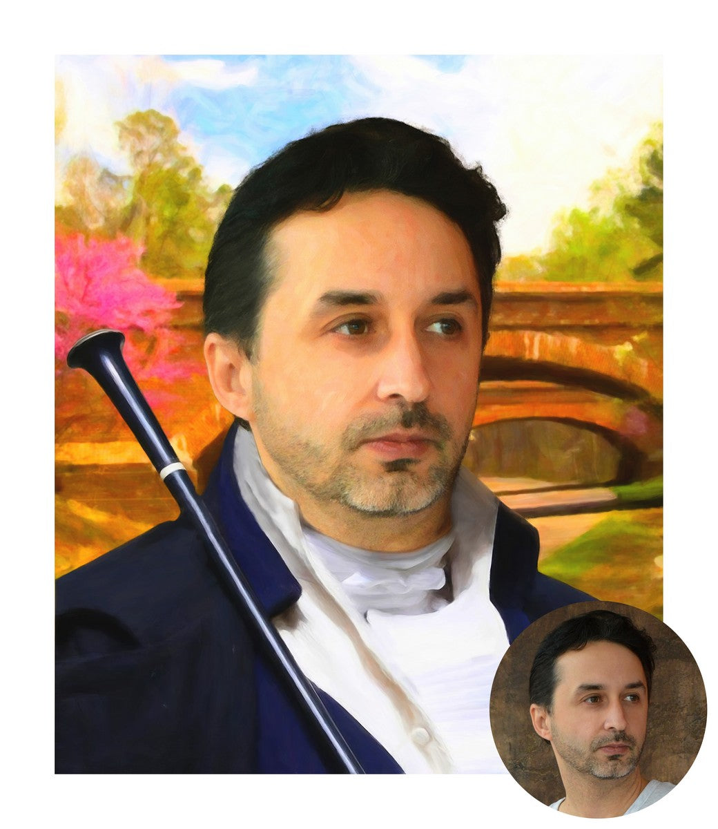 The Musician - Custom Canvas