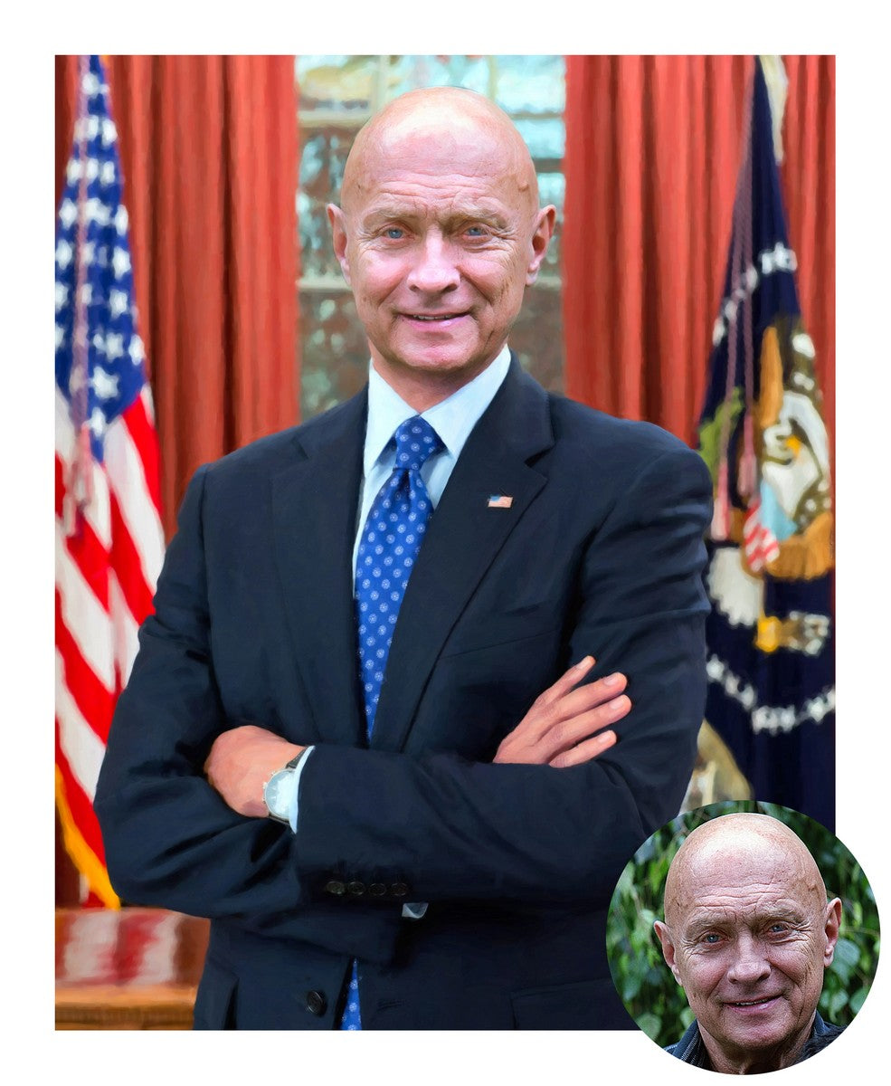 El presidente - lienzo personalizado