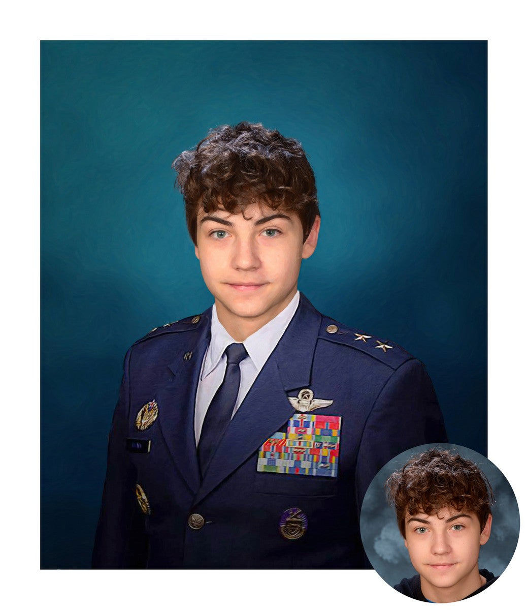 El soldado 2 - lienzo personalizado