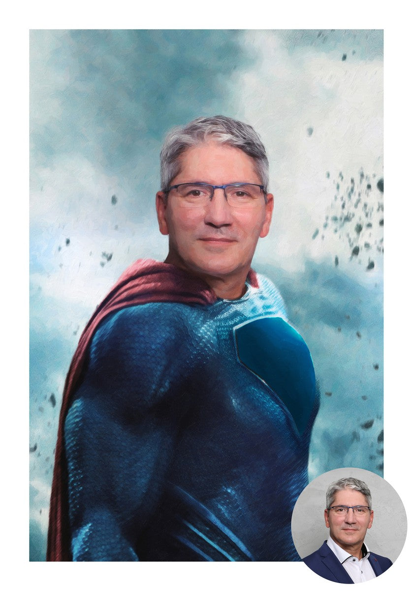 Superhuman - cartel personalizado