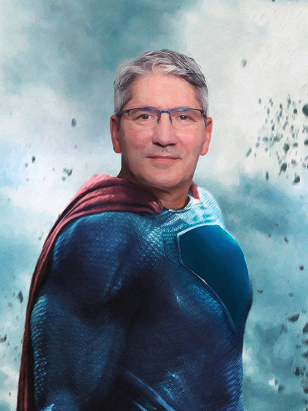 Superhuman - cartel personalizado