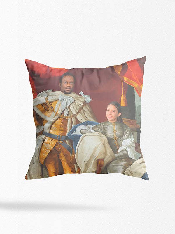 La pareja real - besos personalizados