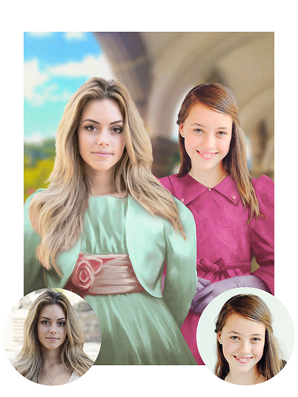 Las hermanas - póster personalizado