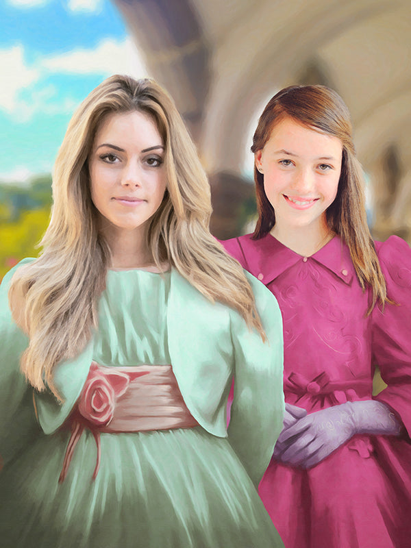 Las hermanas - póster personalizado