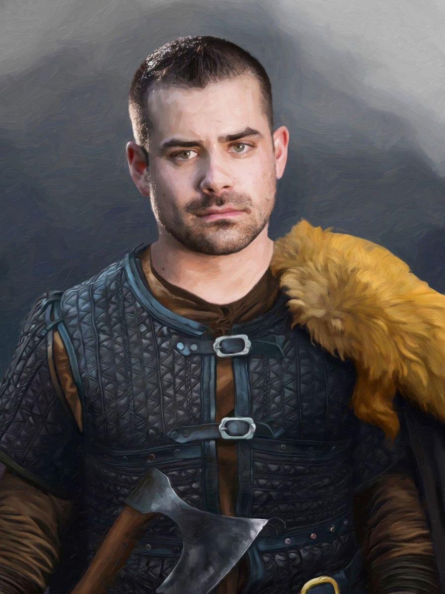 El líder vikingo - besos personalizados