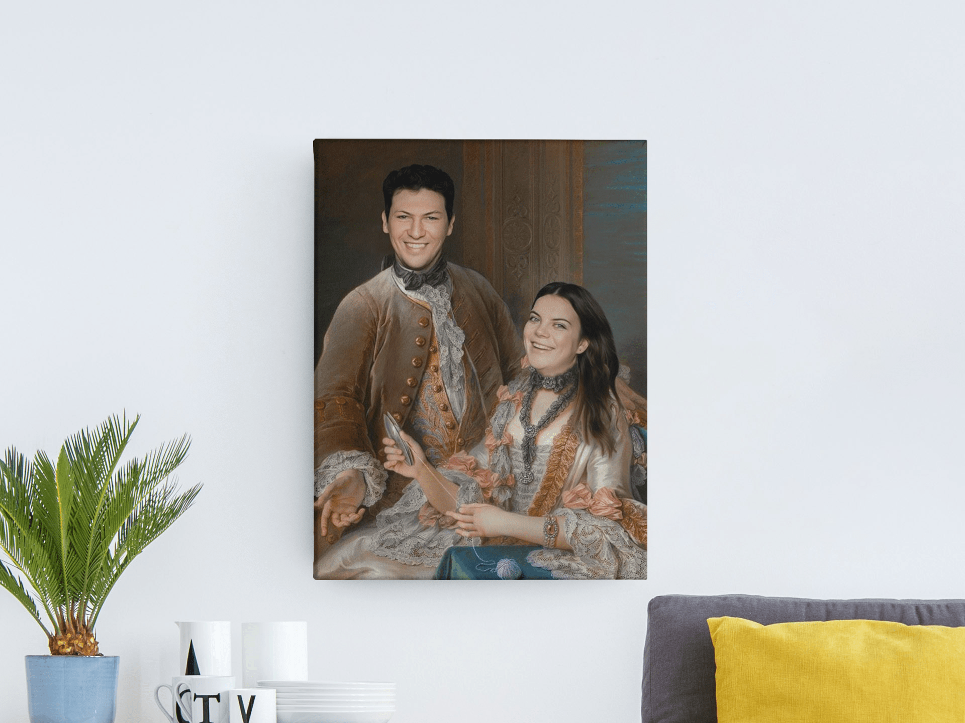 Hertog and Duchess 1 - Custom Canvas