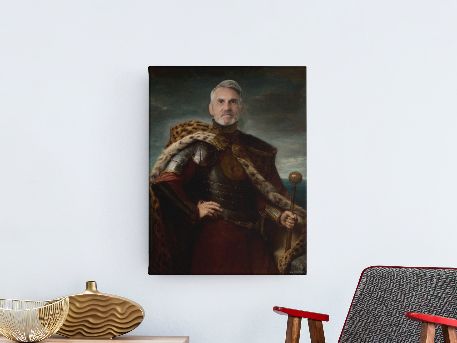 De Krijger - lienzo personalizado