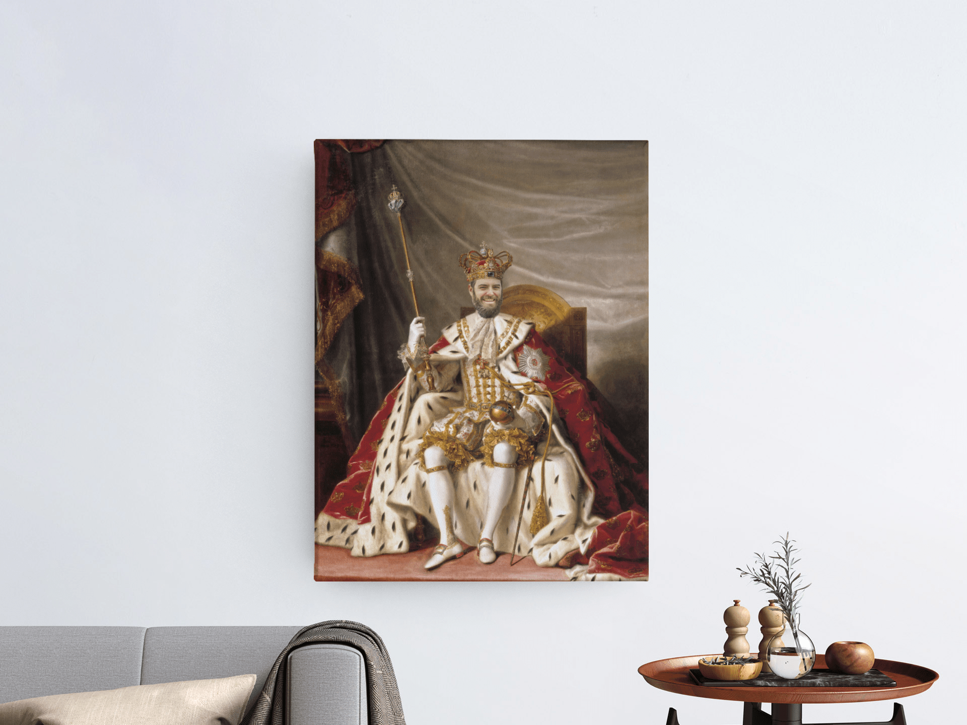 King Christian VII - Cartel personalizado