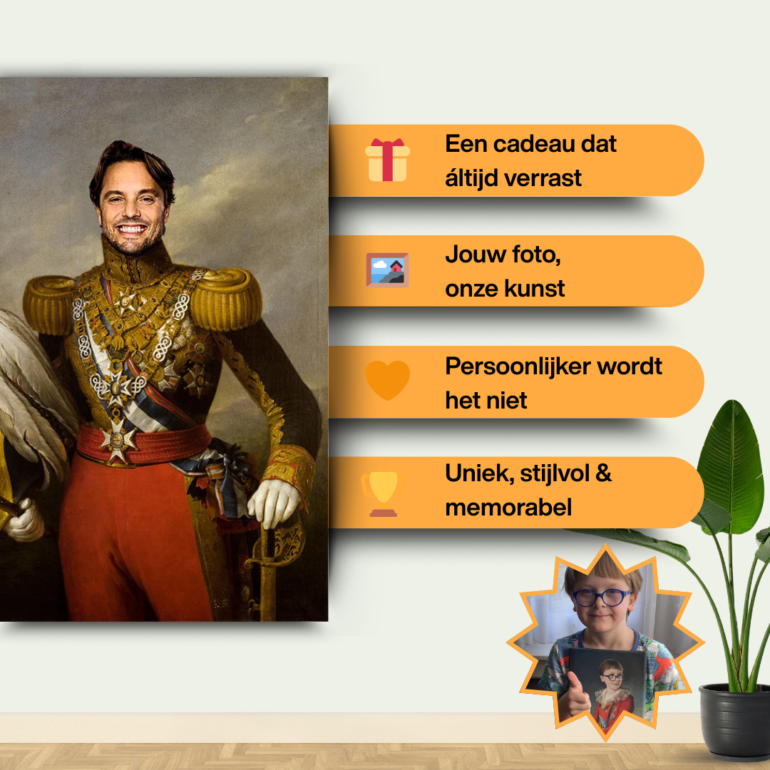 General Baldrero Espartero - Custom Canvas