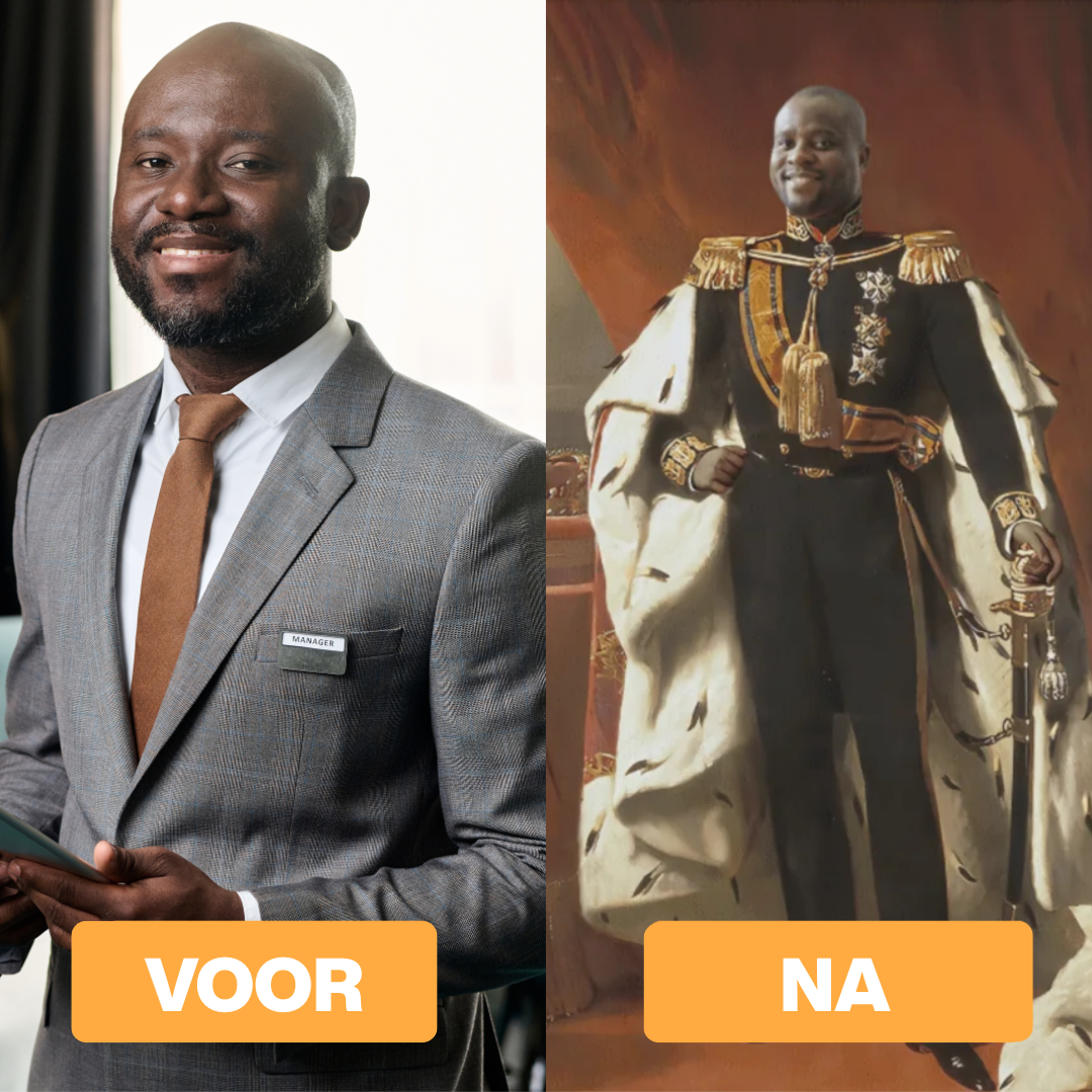 Koning Willem III - Custom Canvas