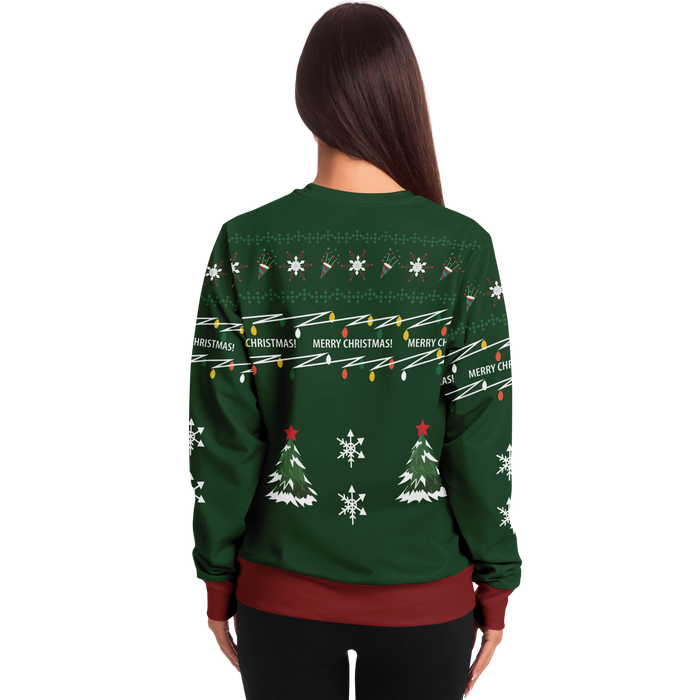 Ugly Christmas Sweater Elf (Groen Vrouw)
