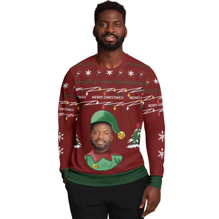 Ugly Christmas sweater eleven (red man)