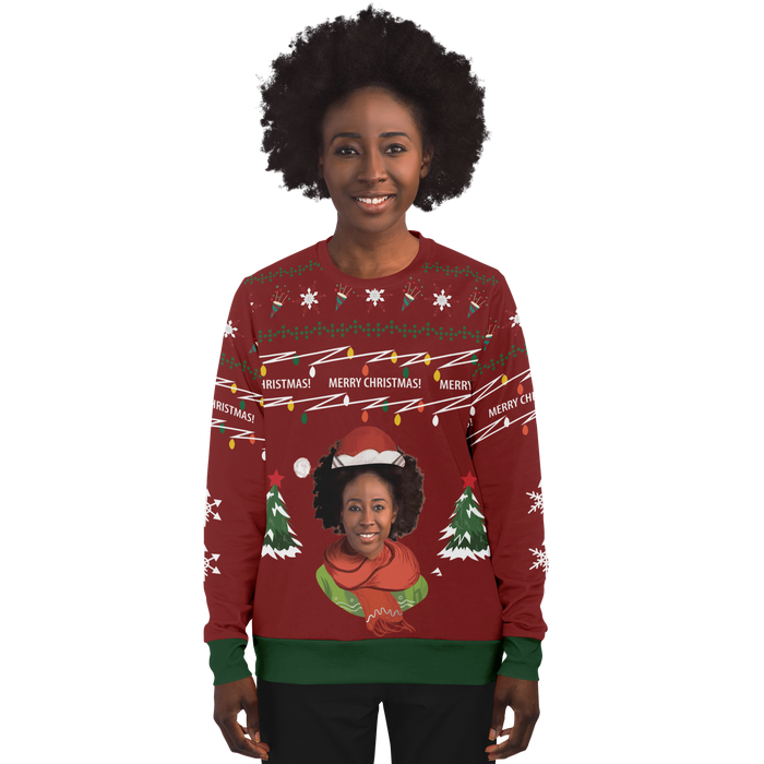 Ugly Christmas Sweater (Red Woman)