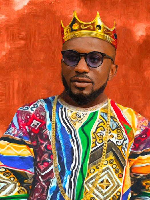 King africain - Bisous personnalisés