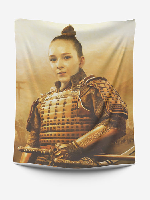 Samurai Krijger - custom blanket