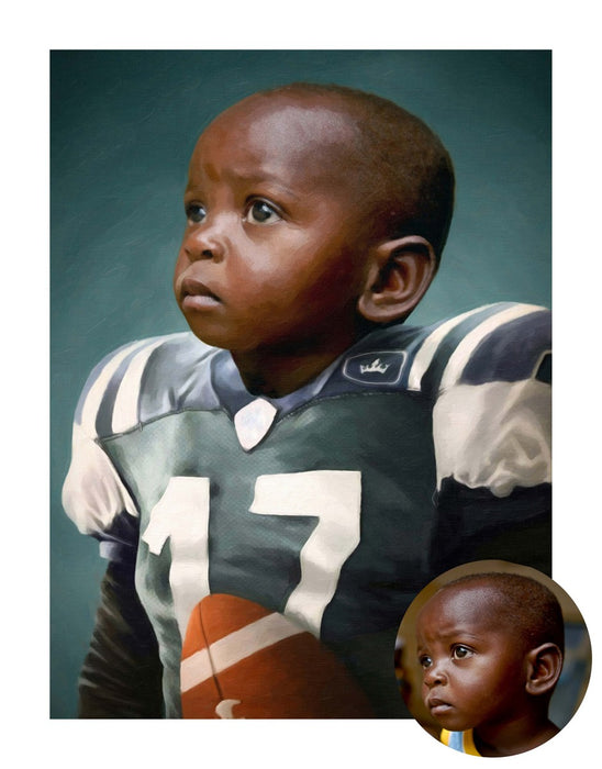 De American Football - Custom Canvas