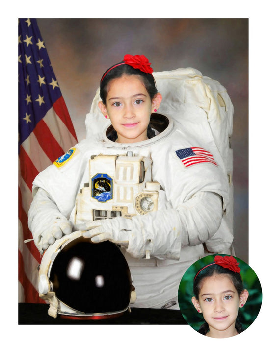 El astronauta 2 - lienzo personalizado