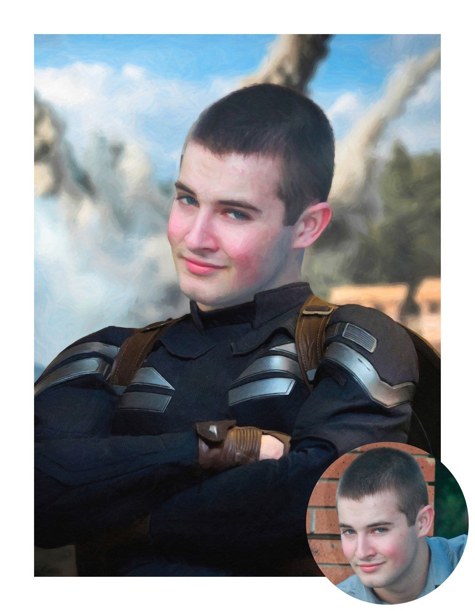 Capitaine - Affiche personnalisée