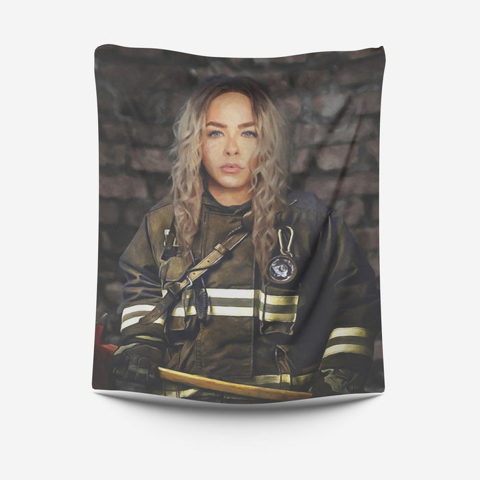 The fire brigade 2 - custom blanket