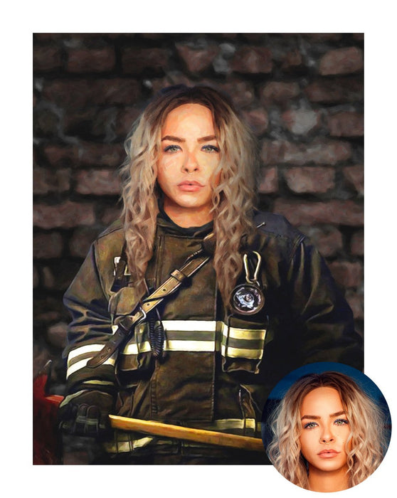 La brigade de pompiers 2 - Affiche personnalisée