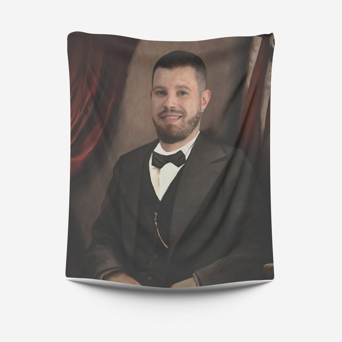Der Gentleman - benutzerdefinierte Decke