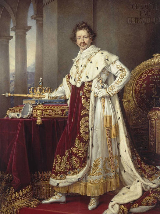 King Ludwig I - Affiche personnalisée