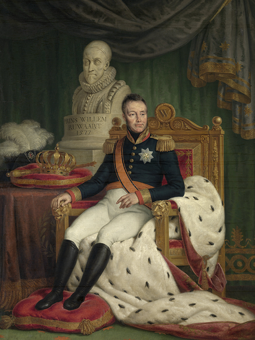 Koning Willem I (II) - Custom Poster