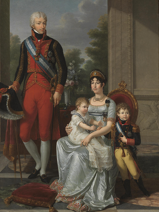 Royal family of Etruria - Custom Canvas
