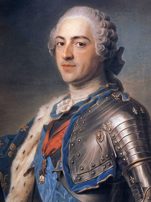 King Louis XV - Canvas sur mesure