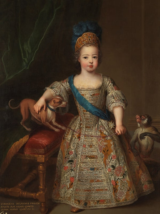 Dochter van Lodewijk XV - Custom Kussen
