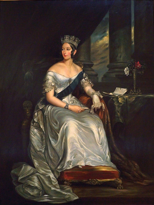 Koningin Victoria - Custom Kussen