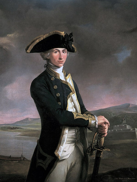 Admiraal Horatio Nelson - Custom Canvas